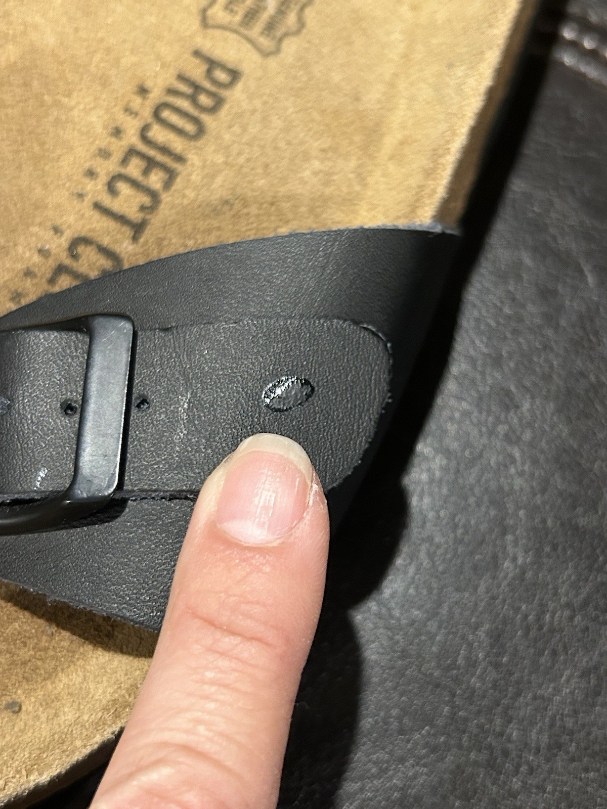 Project Cloud Memory Foam Slip On Sandals Black L… - image 2