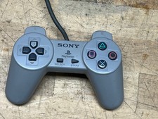 Sony PlayStation PS1 Official OEM Gray Controller SCPH-1080 Tested