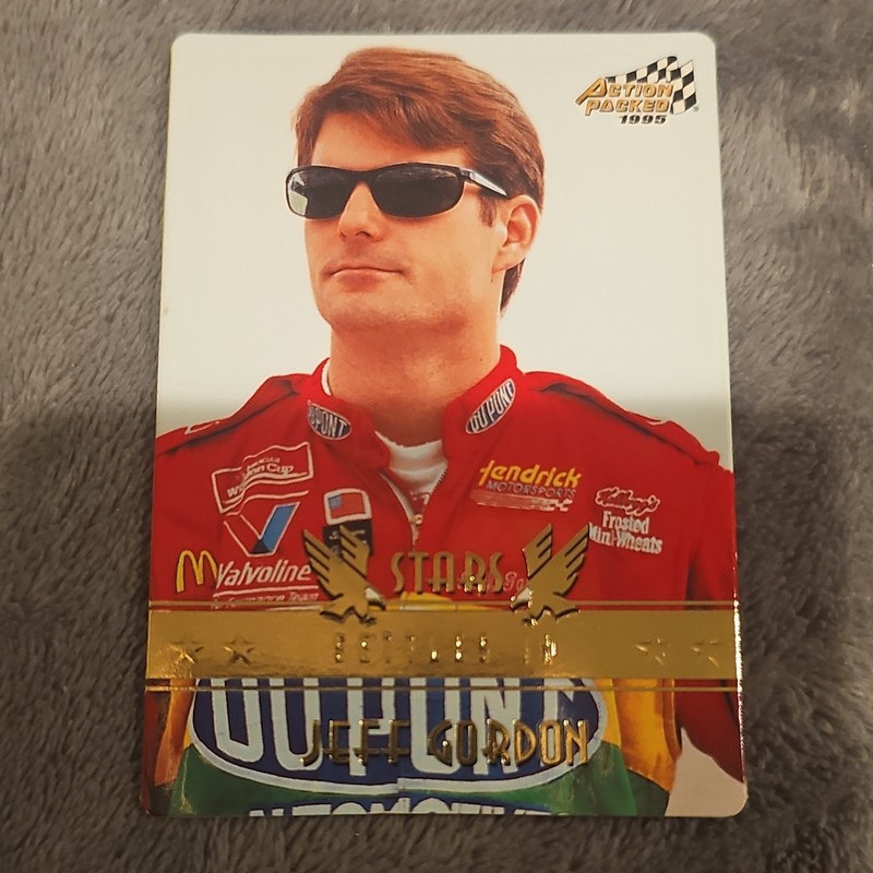 Action Packed 1995 Stars Jeff Gordon #65 NASCAR Hendrick Motorsports
