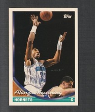 1993-94 Topps Alonzo Mourning #170 Charlotte Hornets