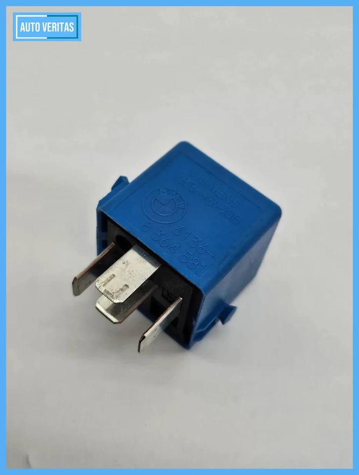 Original BMW 3 Series E36 E46 5 Series E39 Relay blue 8364581 - Image 1 of 4