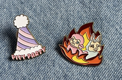 Melanie Martinez Pity Party Pins