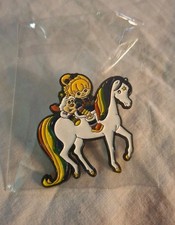 Spilla Iridella , In Metallo Smaltato , Cm 4,5