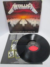 METALLICA Master Of Puppets ELEKTRA 60439 LP VG to VG+