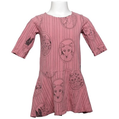 Mini Rodini, Kleid, Größe: 104/110, Pink, Elasthan/Bio-Baumwolle, Mädchen #ZIB