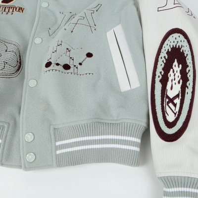 LOUIS VUITTON カジュアルジャケット 38(S位) 4103424D0102 Louis Vuitton Multi Patch Varsity Jacket Size 52 133462338