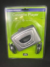 NEW Portable Cassette Player Durabrand Model 820M w/Headphones Sealed Packaging