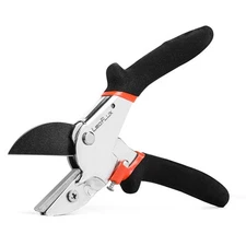 8" Professional Heavy Duty Anvil Pruning Shears with Anti-Rust SK-5 Blades, G...