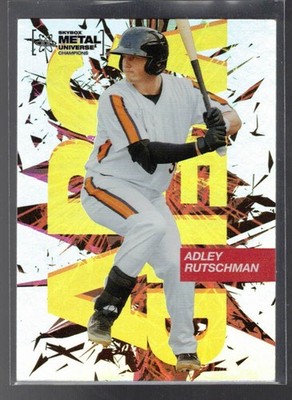 2021 SkyBox Metal Universe Champions Adley Rutschman Arc Weld AW-11