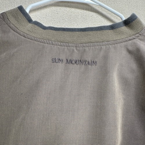 Sun Mountain Performance Jacket XL Men's Gray Industry Hill Golf Club Pull-Over - Picture 11 of 11