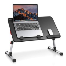 Laptop Desk Table, SAIJI Adjustable Laptop Stand, Portable Lap Desks with