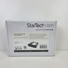 StarTech 5.25? Tray-Less SATA Hot-Swap Hard Drive Bay ? Mobile Rack ? Black