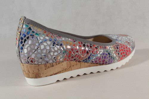 Gabor Damen Ballerina Pumps Ballerinas Slipper multi NEU! - Picture 4 of 8