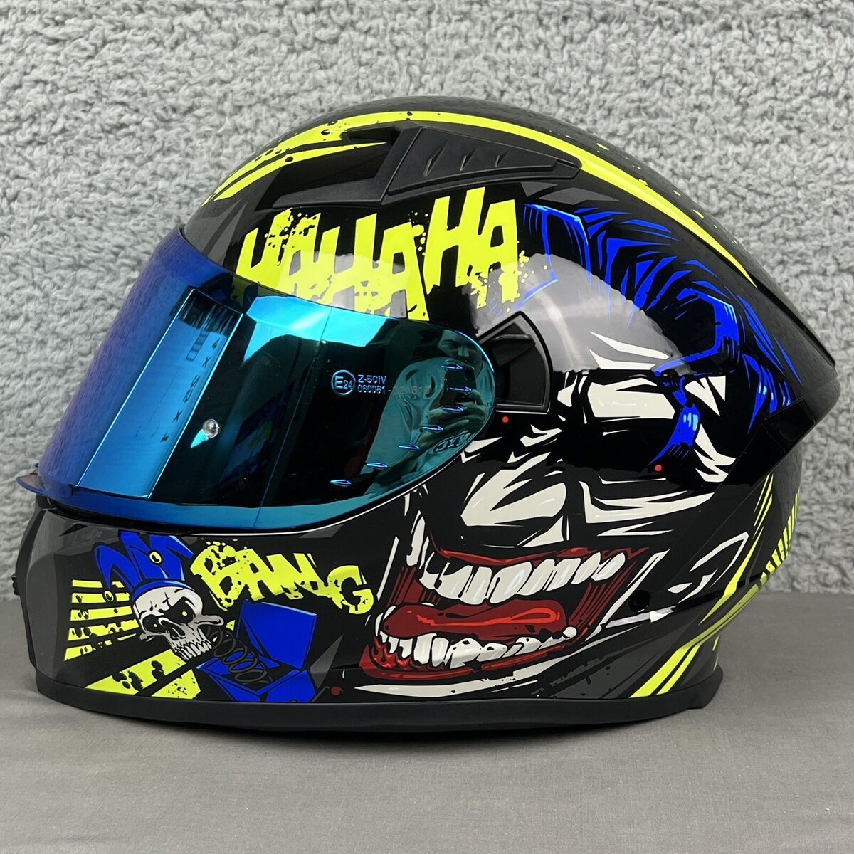 ILM Z501 Motorcycle Helmet Full Face Pinlock Dual Visor ILM Z501 Motorcycle Helmet Full Face Pinlock Dual Visor