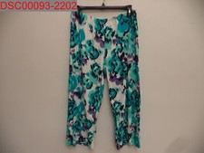 NWOT - Cosabella Women's White Multicolored Pajama Pant, Size M