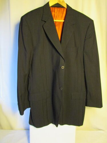 veste blazer Christian LACROIX laine noire taille 56 - Photo 1/6