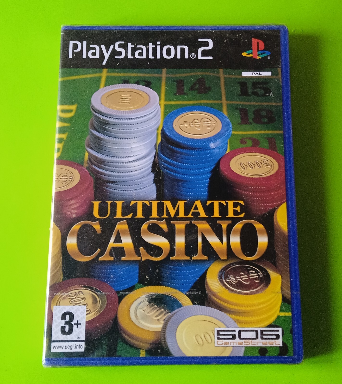 PS2 Ultimate Casino - Neuf sous blister 