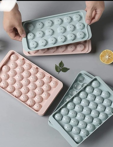 1pc Multi-grid Blue pink Color Ice Ball Mold - Picture 5 of 6