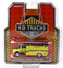 GREENLIGHT HD Trucks 3 International DuraStar Ambulance Hillsborough County Fire