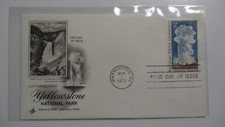 STAMPMART : USA 1972 SC#1453 YELLOWSTONE NATIONAL PARK FIRST DAY COVER