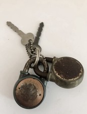 Vintage 101Padlocks With Key Set Of 2 Made in USA