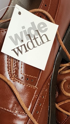 Scarpe Vegan Uomo Deer Stags 902 Collezione Marrone Comfort Calzature Tg 9W Oxford - Foto 6 di 10