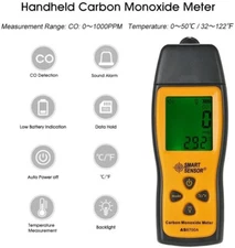 Handheld Carbon Monoxide Meter,CO Detector,Portable CO Gas Leak Detector Meter