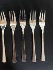 WMF LINDAU Cromargan 5 Kuchengabeln Gabeln Besteck gebraucht