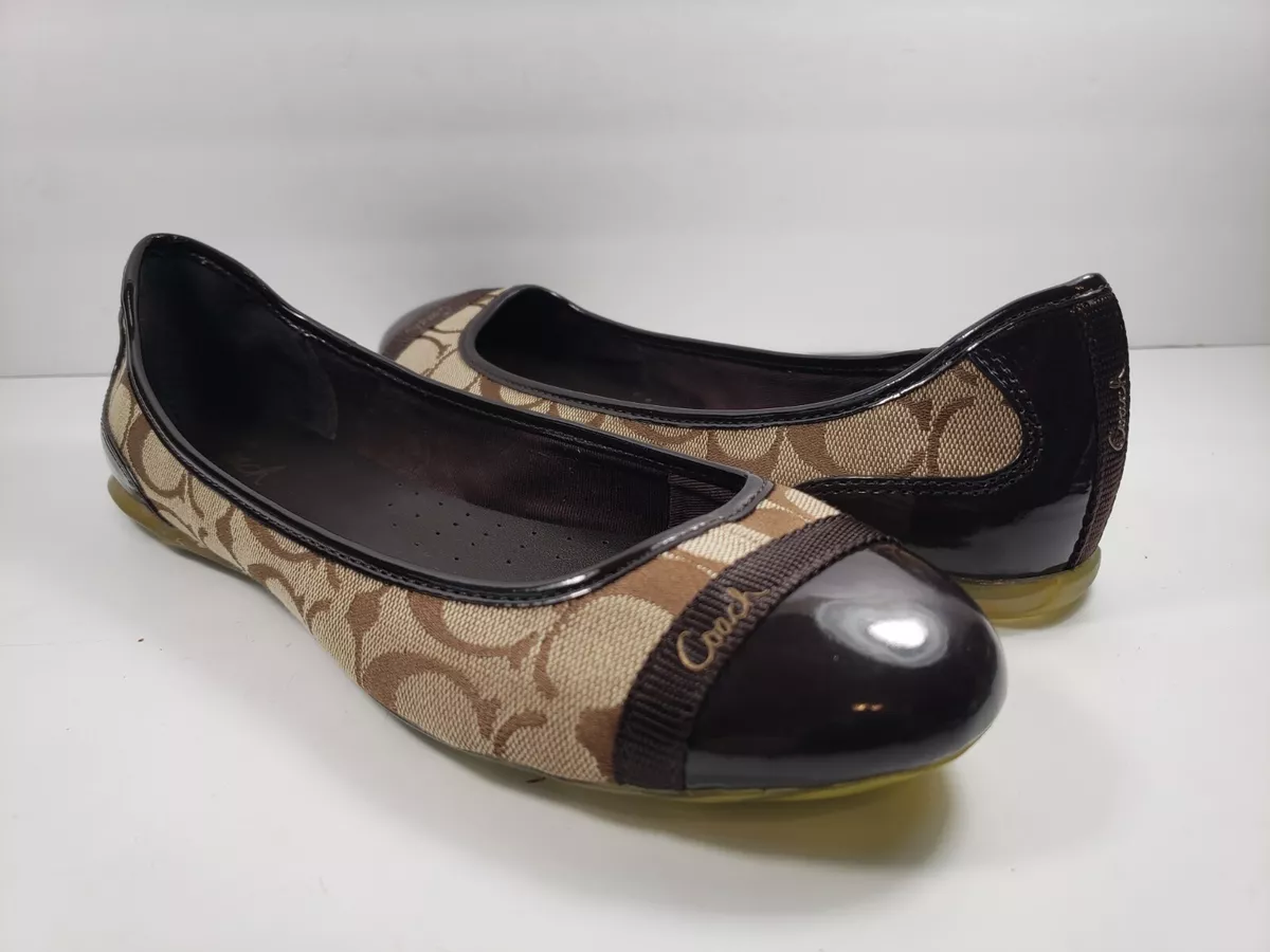 Coach cecile flats discount