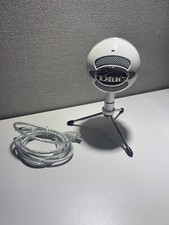BLUE SNOWBALL ICE WHITE USB RECORDING/STREAMING MICROPHONE Desktop PC w/ STAND