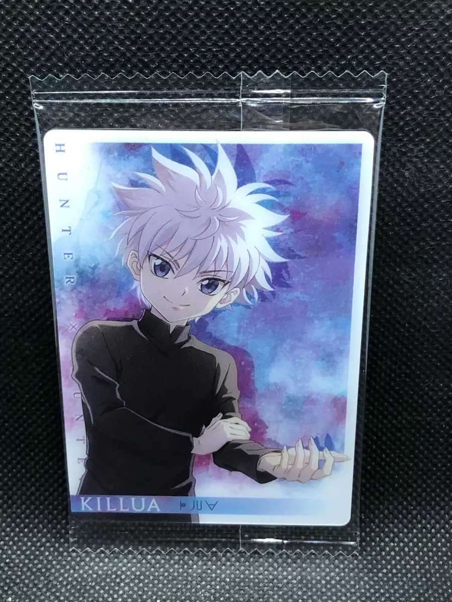 Killua Hunter x Hunter Jump Bandai wafer Card N02 Itajaga 2023 Japanese  japan