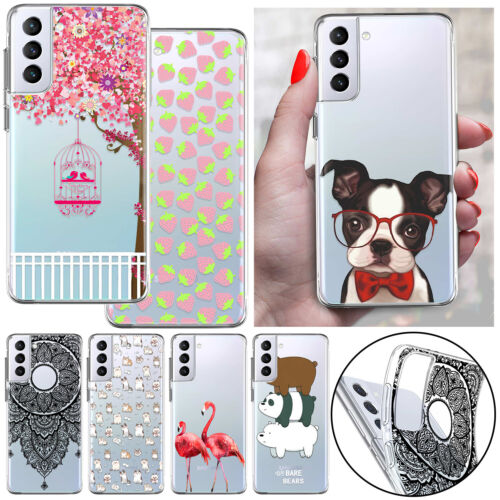 Cute Animal Case Rubber Phone Cover For Samsung Galaxy A05 A15 A54 S23 S24 Ultra - Afbeelding 1 van 50