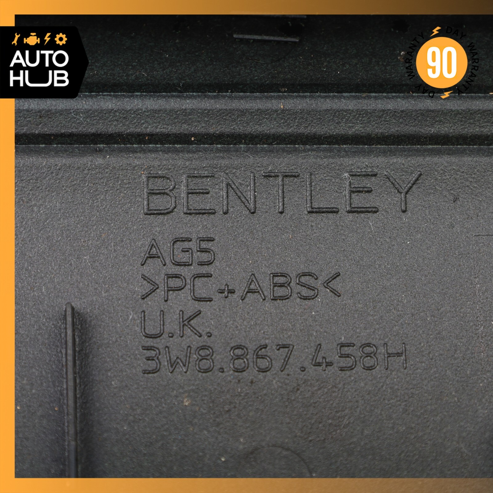 03-10 Bentley Continental GT Front Right Side Interior Trim Panel A Pillar OEM