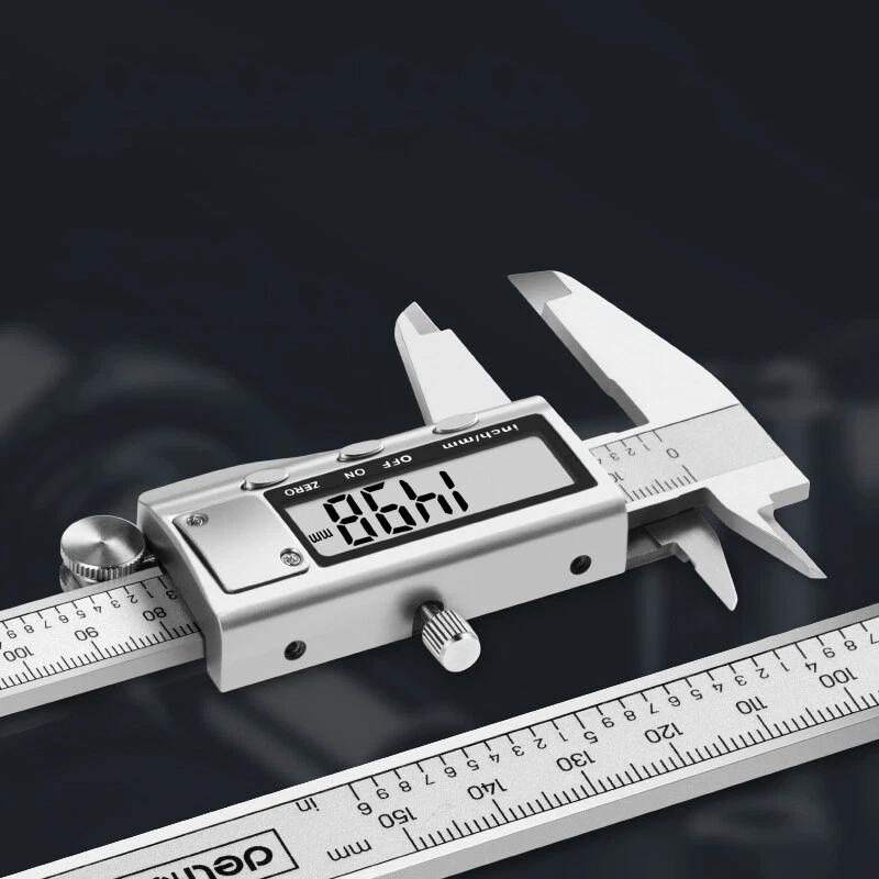 deli Vernier Precision Micrometer Machinist Vernier Caliper Thickness Gauge - Image 4 of 4