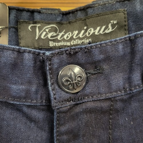 Victorious Vintage Men's Wide Leg Jeans NEW WITH TAG 36X33 - Picture 8 of 15