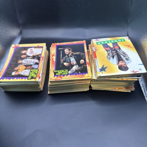 NEW KIDS ON THE BLOCK 1989 TOPPS Cards Close To 3 Sets Plus Stickers. 150+ Cards - Picture 1 of 2