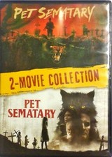 Pet Sematary 2 Movie Collection DVD Stephen King Horror 1989 2019 Cemetery LKnew