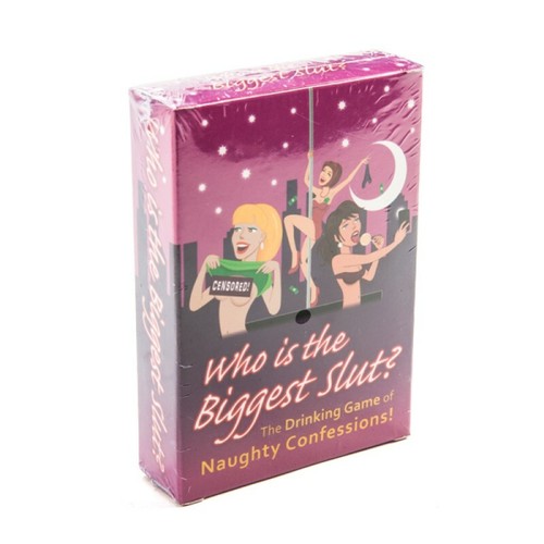 # WHO IS THE BIGGEST SLUT? Drinking Game Girls Night Out Hens Night Party