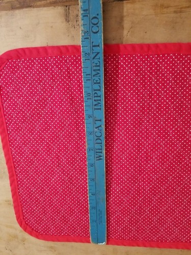 Vtg Christmas Placemats (4) GrannyCore Kitchen Wreath Home - Picture 4 of 7