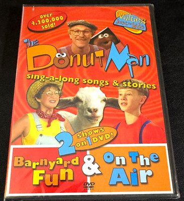 DONUT MAN - Barnyard Fun / On The Air (DVD, 2004) - 2 Episodes - RARE OOP - NEW