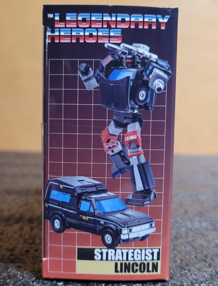 Newage Legendary Heroes H64EX Lincoln figure toy box version - Image 4 of 4