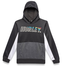 Hurley Therma Hoodie - NWT Big Boys Medium Charcoal / Grey Heather - 45103-H4