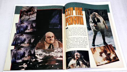 BATMAN RETURNS Official Movie Souvenir Magazine Vintage 1992 - Foto 10 di 12