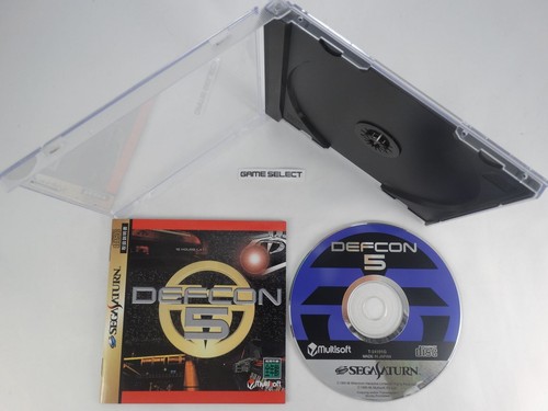Defcon 5 Sega Saturn Import Ntsc-J Jap Japanese Original T-24101G - Picture 5 of 6