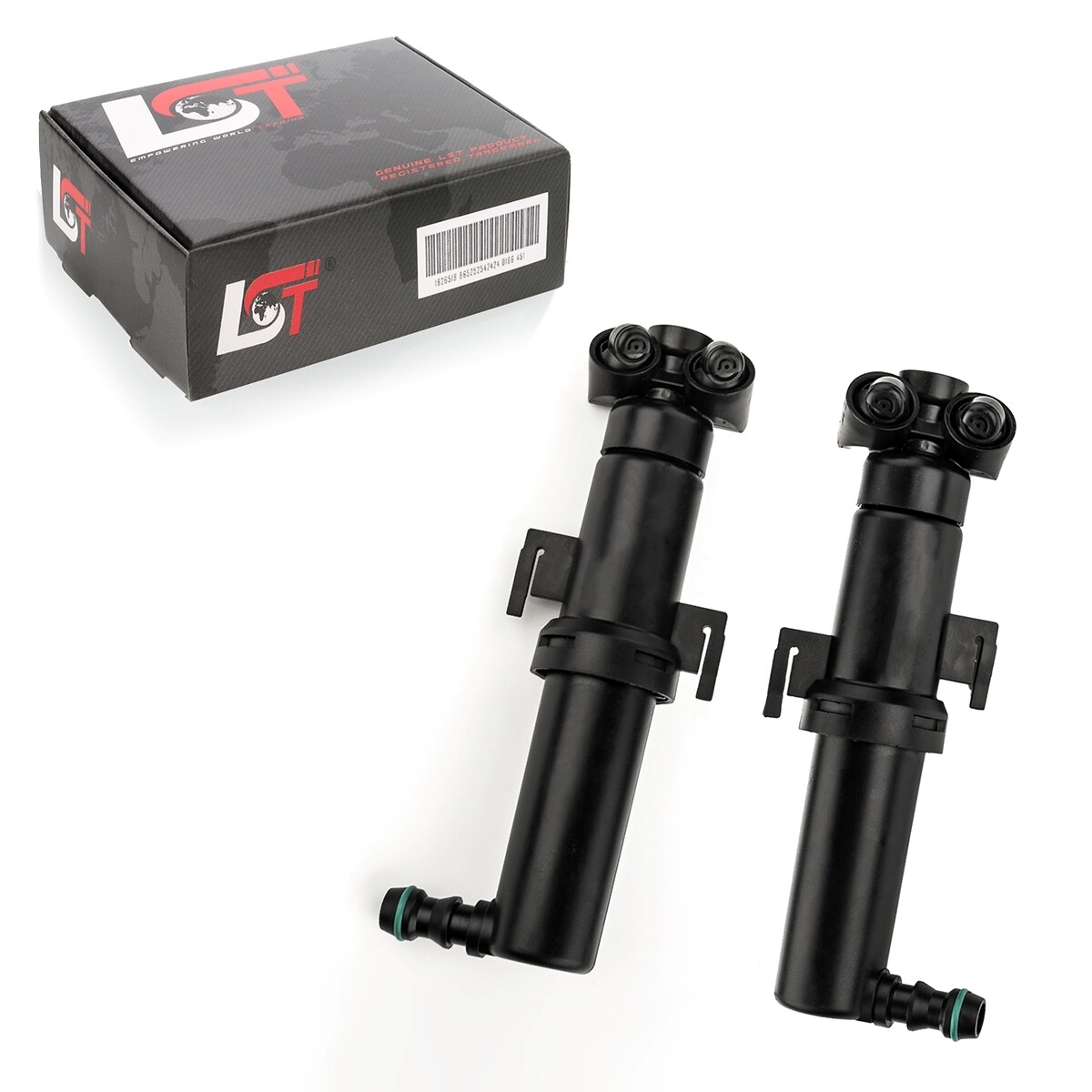 2x Spray Nozzle Headlight Cleaning Set left right for AUDI A3 Cabrio 8P7