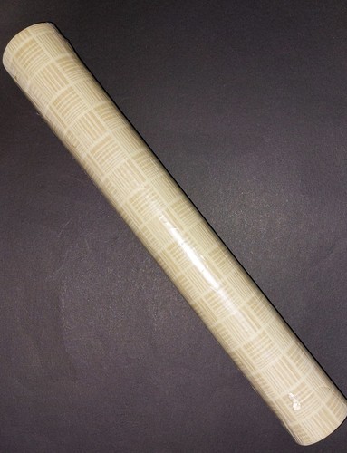 Vintage Rubbermaid Smooth N Easy Shelf Liner HOPSCOTCH TOAST 10' x 12" rotolo NOS - Foto 2 di 7