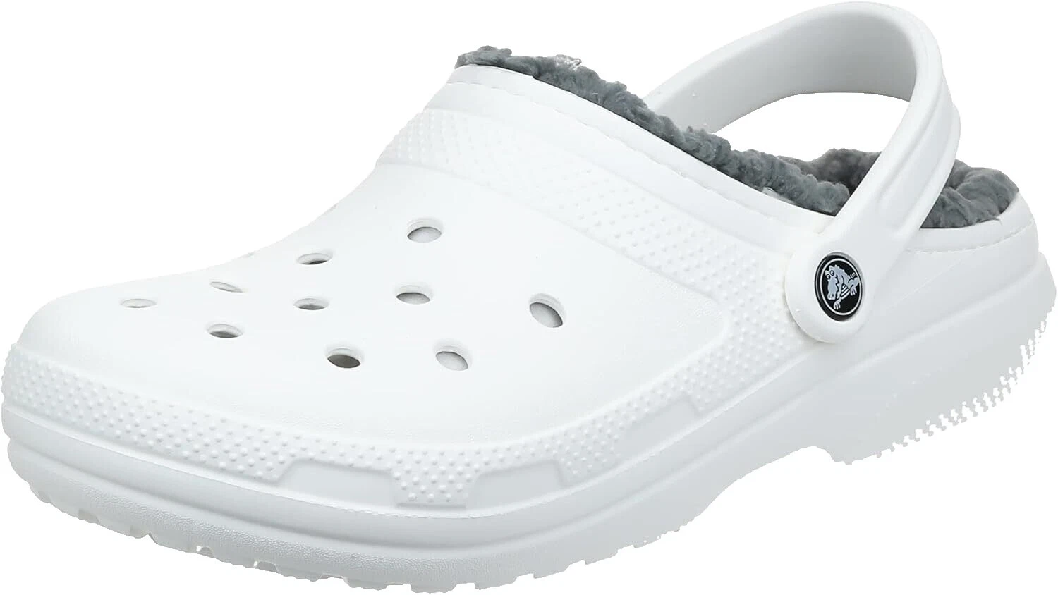 Sapatos brancos Crocs para mulheres