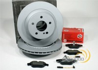 Zimmermann Bremsen Set 300 Mm BelüFtet Hinten FüR Mercedes E Klasse W212 S212