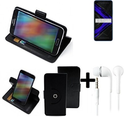 Wallet Case für Huawei Honor Play 4 Pro + headset Schutzhülle Handy Tasche