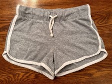 Old Navy Girls Youth Gray Athletic Cheer Play School Shorts Small 6-7